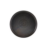 GenWare Terra Porcelain Cinder Black Presentation Plate 8.26" (1 x 6)
