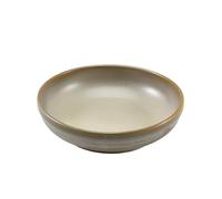 Genware Terra Porcelain Matt Grey Coupe Bowl 20cm, CB-PMG20, Pack of 6