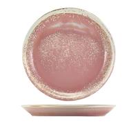 Genware Terra Porcelain, Rose, Coupe Plate, 240mm, CP-PRS24, Pack of 6