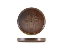 GenWare Terra Porcelain, Rustic Copper, Presentation Plate, 180mm, PR-PRC18, Pack of 6
