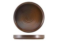 Genware Terra Porcelain, Rustic Copper, Presentation Plate, 260mm, PR-PRC26, Pack of 6