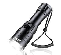 Genwiss Diving Torch, 2000 High Lumens 150M Underwater USB-C LED Dive Torch