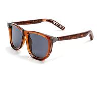 GenXenon Smart Glasses, Polarized Curved Lens Bluetooth Sunglasses for Women Men with Speaker, Auto On/Off by Wearing Sensor, Remote Shooting, Unisex Audio Intelligent Eyewear for Travel Driving-Brown