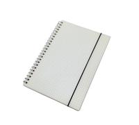 genXon A4 / A5 Spiral Notebooks 80gsm Graph Paper Sheets Grid Squared Ruled Journal Home Office School Maths Work Notebook Wirebound Writing Notepad Pack of 3 (A5)