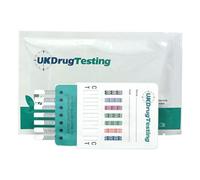 GenZ Urine Drug Testing Kit - Urine Test for 7 Highly Abused Recreational Substances (25 Tests with Box)
