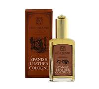 Geo F Trumper Spanish Leather Spray Eau de Cologne for Men (100ml/3.53floz) Heady Sensual Musk, Warm, Woody Spicy Patchouli, Sandalwood & Vanilla