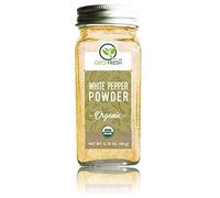 Geo-Fresh Organic White Pepper Powder 55g - USDA Certified