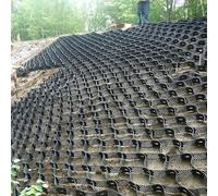 Geo Grid,Geo Grid for Soil Reinforcement - Pea Gravel Stabilizer for Wet Clay Areas, Hillside Support Mesh, Scalable Ground Grid in 33ft, 30ft, 28ft, 26ft, 24ft, 22ft, 20ft, 10ft, 6ft, 3ft