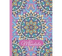 Geo-Mandala: 50+ Unique Geometric and mandala pattern large print adult coloring book for relaxation and stress relief: An Adult Coloring Book with Fun, Easy, and Relaxing Coloring Pages