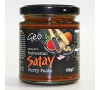 Geo Organics | Indonesian Satay Curry Paste | 1 x 180g