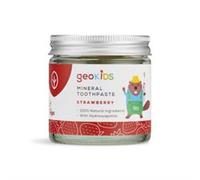 Geo Organics Kids Fluoride Free Toothpaste with Hydroxyapatite - Strawberry