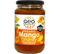 Geo Organics Mango Chutney 370g (Pack of 3) Vegan-Friendly | Gluten-Free | Organic Chutney | Sweet Mango Chutney | Suitable For Vegetarians | Family Favourite | Delicious Authentic Taste