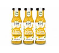 Geo Organics Organic No-Honey Mustard Dressing 250ml | Vegan Mustard Dressing | Certified Organic | Seasoned with Spices - (Pack of 3)