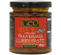 Geo Organics Organic Tikka Curry Paste NAS Vegan 180g (2 pack)