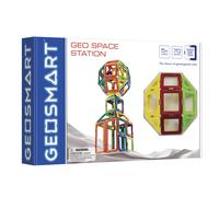 Geo Space Station- Geosmart Geomagnetic Play - 70 Pieces Suitable for Ages 5+