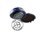 geo-versand Geocaching Stamp with Your Own Text and One of Over 50 Designs - Black Rubber Round Stamp - 3 cm Diameter - Perfect for Geocaching