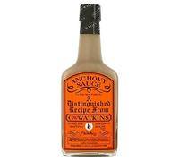 Geo Watkins Anchovy Sauce | Fish sauce | Fish sauce for cooking| Umami Sauce | Chefs larder | Anchovy fillets | 190ml Glass Bottle (PACK OF 8)
