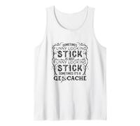 Geocache Treasure Hunting Joke Geocachers Tank Top