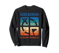 Geocacher Geocaching Supplies Kit Tools Trinkets Geocaching Sweatshirt