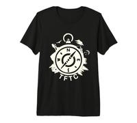 Geocaching Funny Geocache Wander Lust TFTC Premium T-Shirt