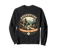 Geocaching Geocache Adventure Starts Off The Map Sweatshirt