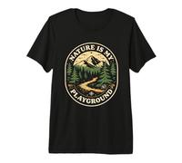Geocaching Geocache Nature is My Playground Premium T-Shirt