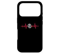 Geocaching Heartbeat Ekg Pulse Geocacher Outdoor Geocache Case for iPhone 17 Pro