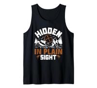 Geocaching Hidden in Plain Sight Mountains Tank Top