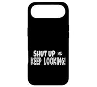 Geocaching Humor Shut Up Keep Looking Geocaching Case for iPhone Air