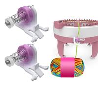 GEOCCI Knitting Machine Tensioner, Compatible for Sentro 22/40/48 Needle Circular Knitting Machine, Plastic Material (2-Pack)