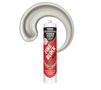 Geocel Trade Mate Fire Block 310Ml Cartridge - Buff