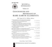 Geochemistry and Mineralogy of Rare Earth Elements: 21 (Reviews in Mineralogy & Geochemistry, 21)