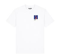 Geoff Thomas Crystal Palace Icon Frame Men's T-Shirt - White / 4XL