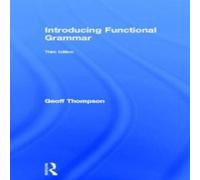 Geoff Thompson Introducing Functional Grammar Hardcover Book Geoff Thompson Multicolor