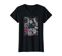 Geoffrey Chaucer Medieval English Poet Legacy Value Graphic T-Shirt, Women, Black, L