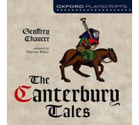 Geoffrey Chaucer Oxford Playscripts: The Canterbury Tales Paperback Book Geoffrey Chaucer Multicolor