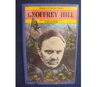 Geoffrey Hill (Bloom's Modern Critical Views (Hardcover))