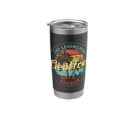Geoffrey Legend Has Retired Personalized Retirement Stainless Steel Insulated Tumbler