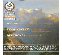 Geoffrey Simon - Wagner: Prelude to Act 3 of "Lohengrin" / Tchaikovsky: Violin Concerto / Beethoven: Symphony No.5 (The Cala Series, Vol.1)