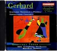 Geoffrey Tozer - Symphony Homenage a Pedrell / Harpsichord Concerto