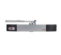 Geofire Agrippa Acoustic Free-Swing Door Closer Silver- Power Size En 4