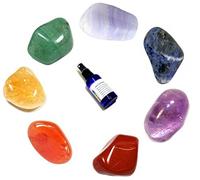 GEOFOSSILS Chakra Crystal Set