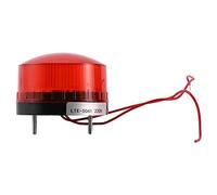 Geofray AC 220V Industrial LED Flash Strobe Light Accident Warning Lamp Red LTE-5061 De