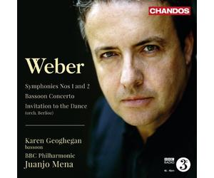 Geoghegan:Bbc Phil:Mena - Weber: Symphonies Nos. 1/ 2