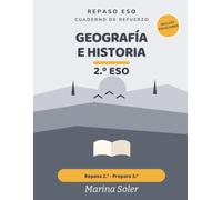 Geografía e Historia 2.º ESO. Cuaderno de refuerzo: Edad Media, Edad Moderna y población. Repasa 2.º y prepara 3.º. Con teoría y todas las soluciones (Refuerzo 2.º ESO)