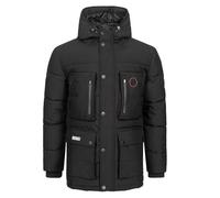 Geographical Norway Albert Men's Black Parka, Black, L