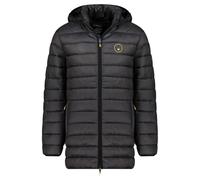 Geographical Norway AMIGOBADGE LONG HOOD DB NAVY MEN 233 NAVY (WY8852H/GN-MARINE) Men's Winter Jacket with Hood Waterproof Warm, black, M