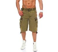 Geographical Norway bermuda shorts Parasol Men, Size pants:L, Color:Mastic