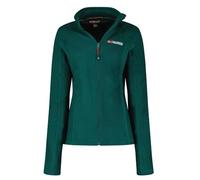 Geographical Norway Bottle Green Fleece Jacket Woman Lady 233, Green, L