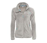 Geographical Norway G-Ursinia Women's Warm Fluffy Fleece Jacket Outdoor Sweater Ski Sport Leisure, gray, S